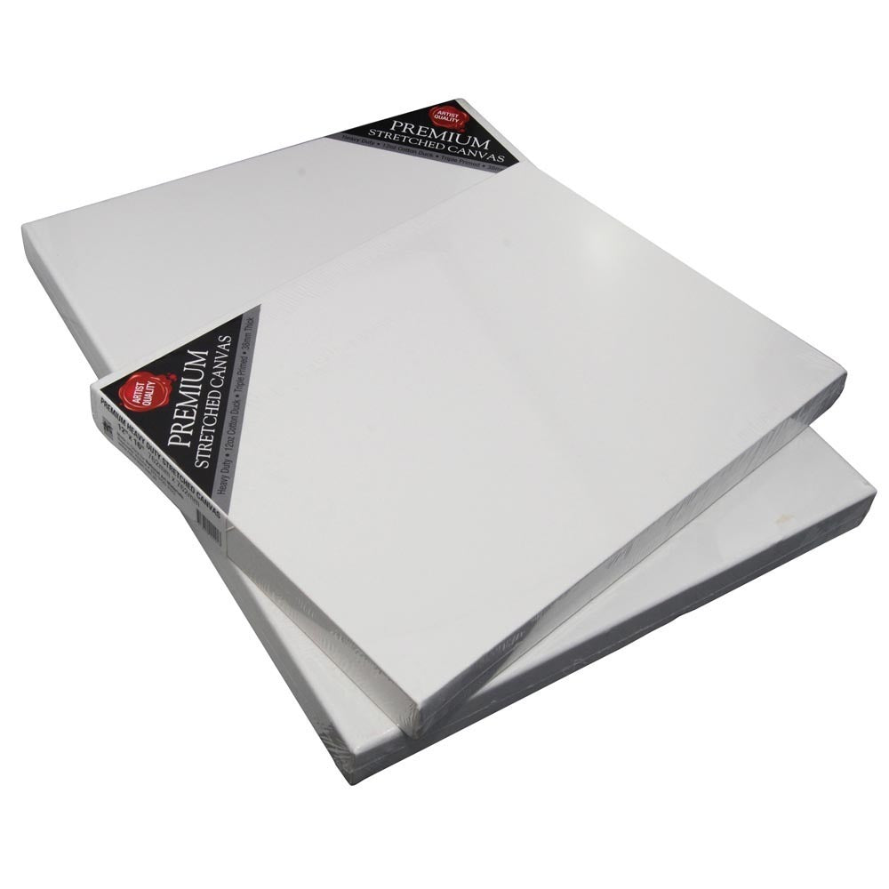 Heavy Duty Stretched Canvas - 14x18"