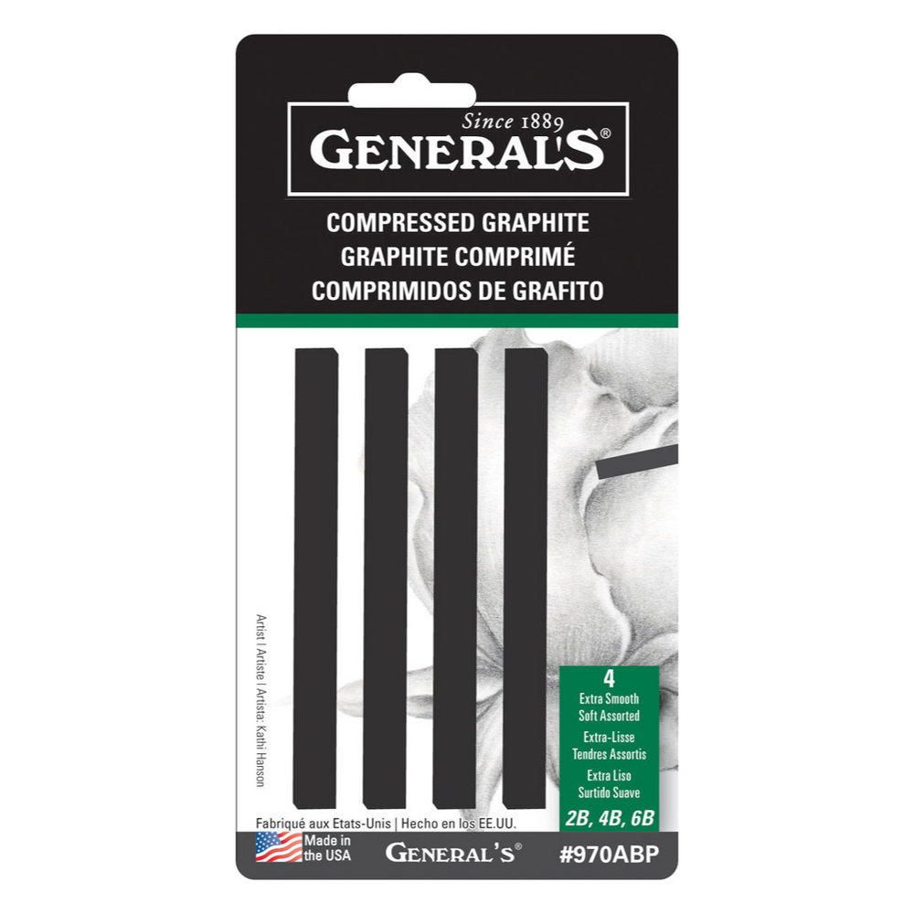 Generals Graphite Stick Set of 4 (970ABP)