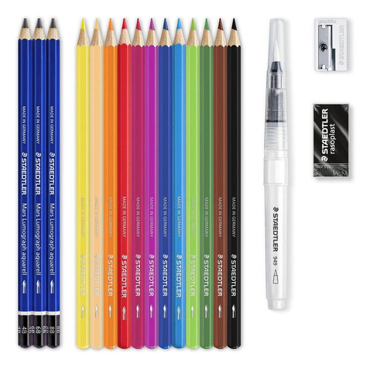 Staedtler Design Journey Watercolour Set – 18 Pieces
