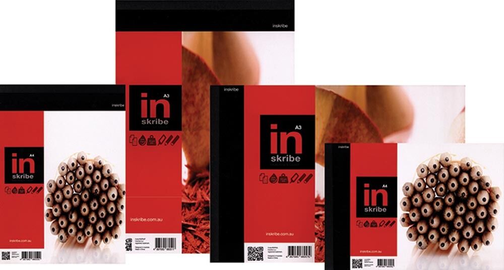 Inskribe Cartridge Pad 100gsm Landscape (A5)