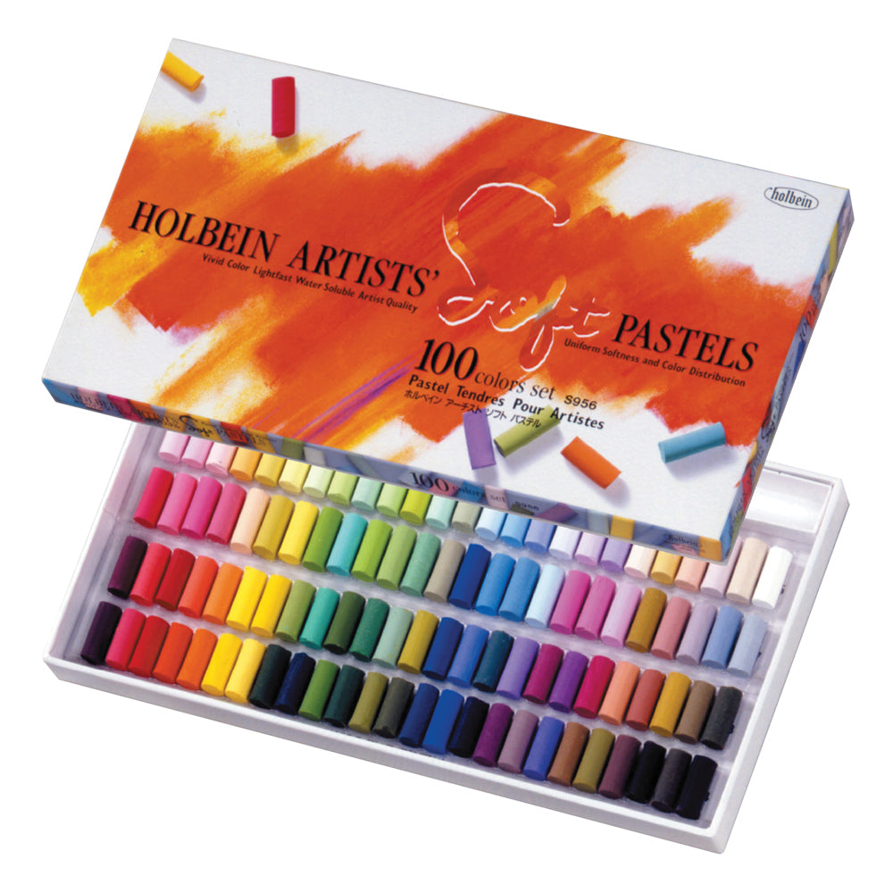 Holbein Artists Soft Pastel Set 100 – Professional Soft Pastels Holbein Art Supplies Australia | Paints, Pastels & Acrylics