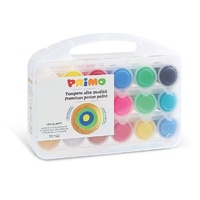 Primo Poster Paint Set of 18 Pots in Case (25ml Assorted)