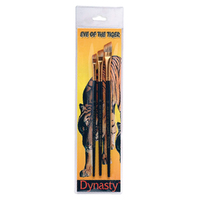 Eye of The Tiger Brush Set of 6 - Angle