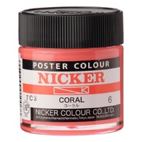 Nicker Poster Colour - 40ml (Coral)