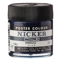Nicker Poster Colour - 40ml (Indigo)