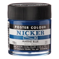 Nicker Poster Colour - 40ml (Marine Blue)