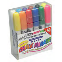 Maxon Whiteboard Chalk Marker - Set of 12