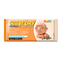 Mungyo Sculpt Dry Clay - Peach 1KG