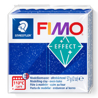 Fimo Effect Modelling Clay Glitter Blue (57g)