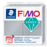 Fimo Effect  Modelling Clay Metallic Silver (57g)