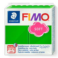 Fimo Soft Oven Bake Modelling Clay Tropical Green (57g)