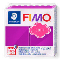 Fimo Soft Oven Bake Modelling Clay Purple (57g)