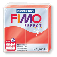 Fimo Effect Modelling Clay Transparent Red (57g)