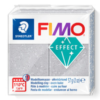 Fimo Effect Modelling Clay Glitter Silver (57g)