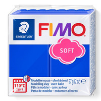 Fimo Soft Oven Bake Modelling Clay Brilliant Blue (57g)