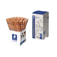 Staedtler Natural Graphite Pencil 2B – Pack of 100