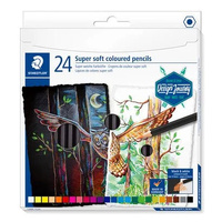 Staedtler Design Journey Super Soft Colour Pencil Set – 24 Colours