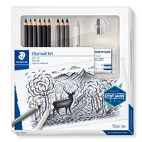 Staedtler Design Journey Charcoal Set – 12 Pieces