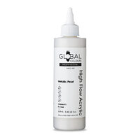 Global Colours High Flow Acrylic (250ml) - Metallic Pearl