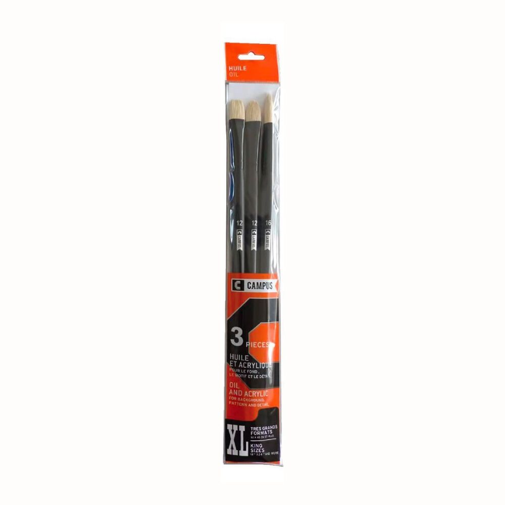 Campus Oil Brush Set (Extra Large)