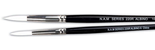 Nam 220R Albino Brush Size 6