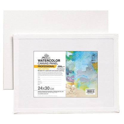 Phoenix Watercolour Canvas Panel - 8x10" (250gm)