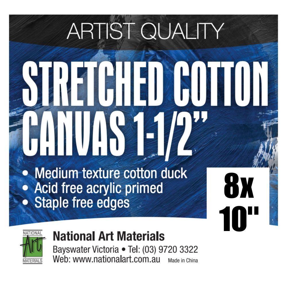 NAM Streched Cotton Canvas 8x10"