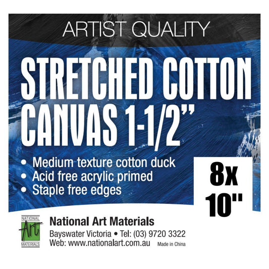 NAM Streched Cotton Canvas 8x10"