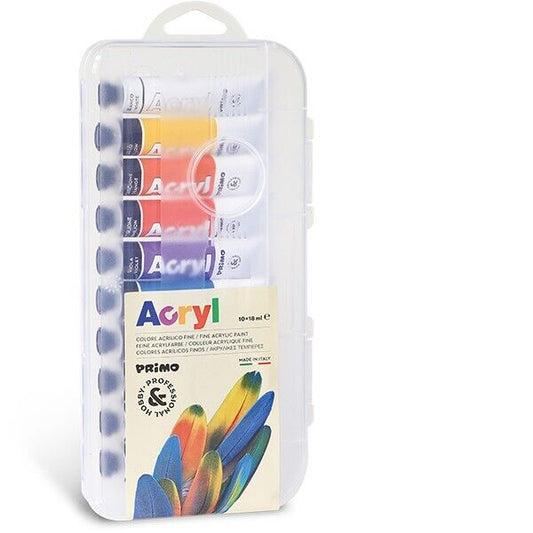 Primo Acrylic Set 18ml x 10 Tubes
