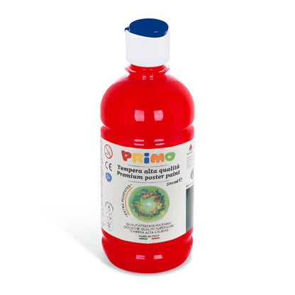 Primo Poster Paint 500ml - Vermillion