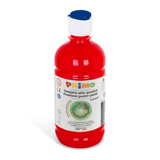 Primo Poster Paint 500ml - Vermillion
