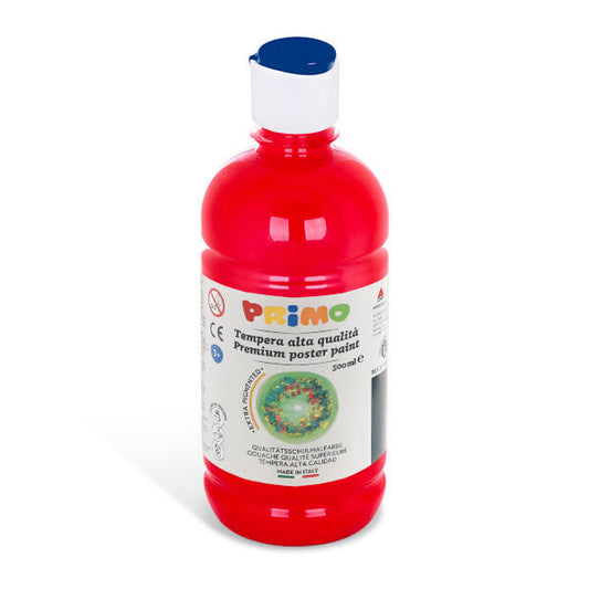 Primo Poster Paint 500ml - Scarlet
