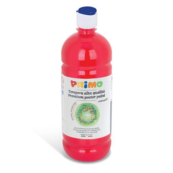 Primo Poster Paint 1lt Vermillion