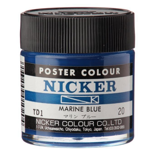 Nicker Poster Colour - 40ml (Marine Blue)