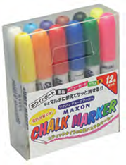 Maxon Whiteboard Chalk Marker - Set of 12