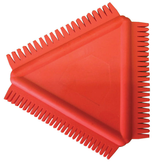 Rubber Clay Scraper – Soft 10cm