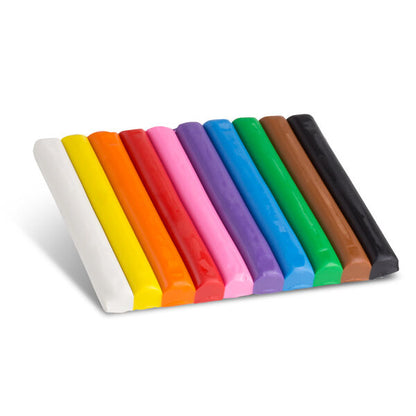 Primo Plasticine Box of 10 Assorted (18gm)