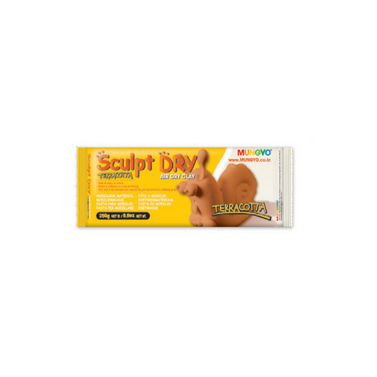 Mungyo Sculpt Dry Clay - Terracotta 250g