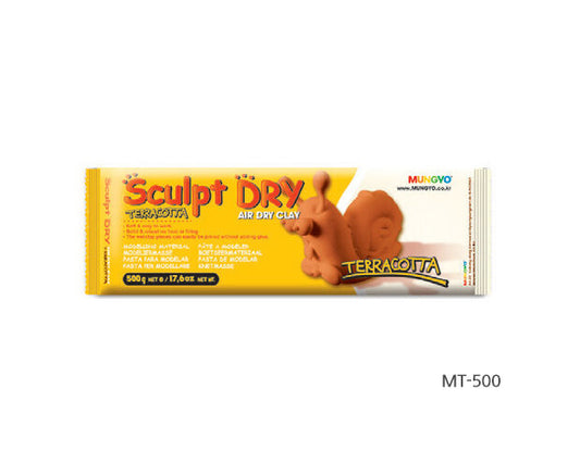 Mungyo Sculpt Dry Clay - Terracotta 500g