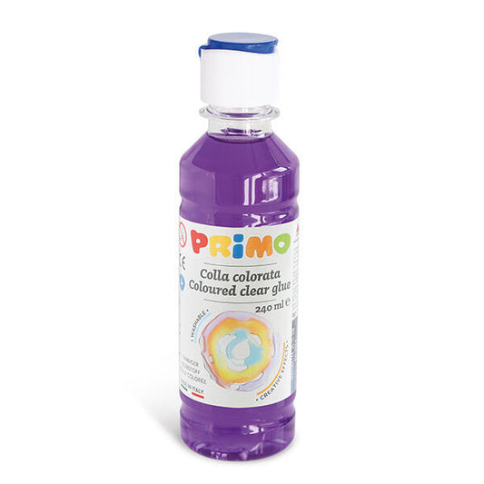 Primo 240ml Coloured Glue - Violet #400