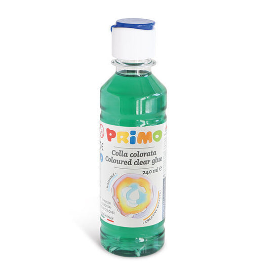 Primo 240ml Coloured Glue  - Bright Green #610