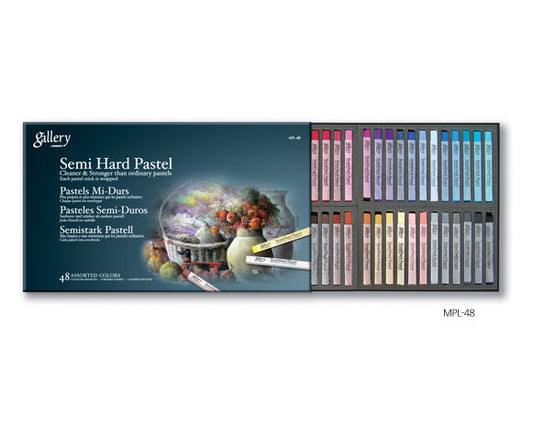 Mungyo Gallery Artist Semi Hard Pastel Set 48 ASSORT