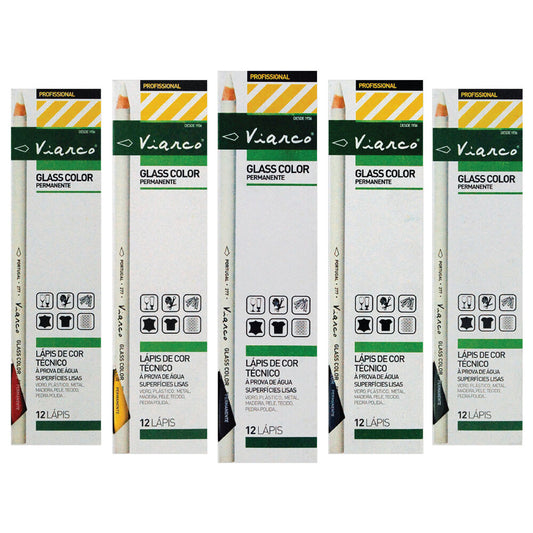 Viarco Glass Pencil - #277 Box of 12 Black