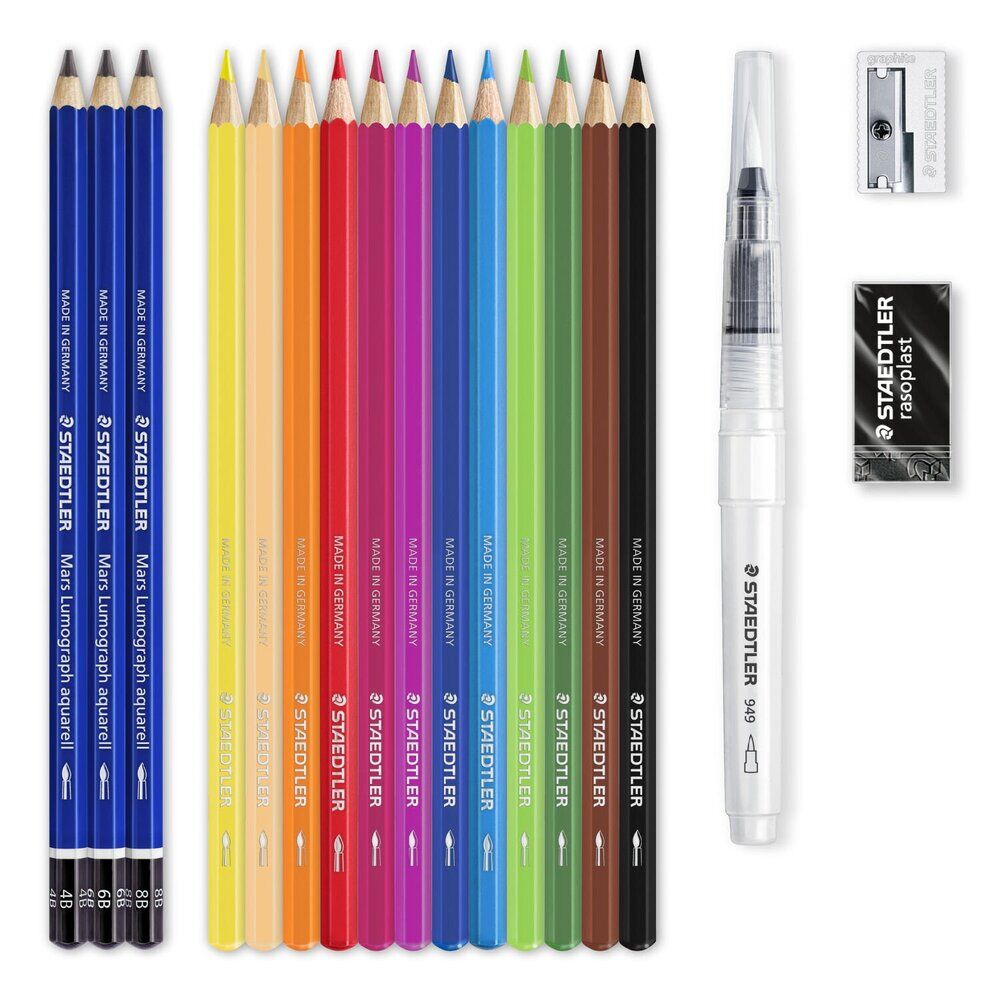 Staedtler Design Journey Watercolour Set – 18 Pieces