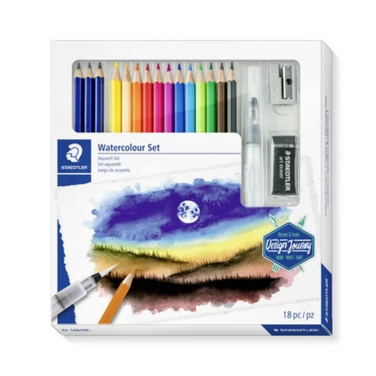 Staedtler Design Journey Watercolour Set – 18 Pieces