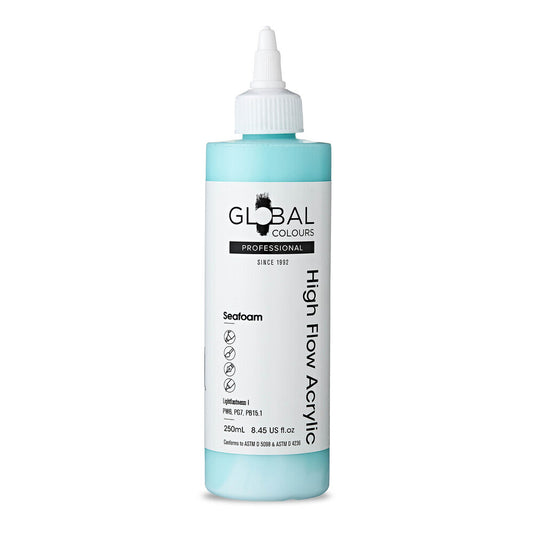 Global Colours High Flow Acrylic (250ml) - Seafoam