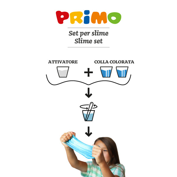 Primo Slime Set – Metallic Colours