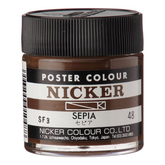 Nicker Poster Colour - 40ml (Sepia)
