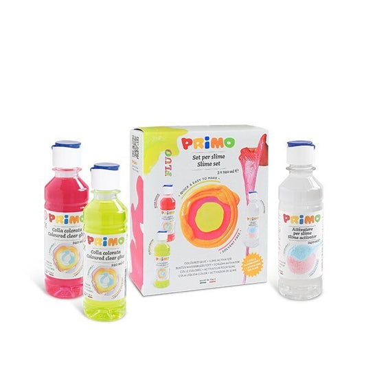 Primo Slime Set – Fluoro Colours